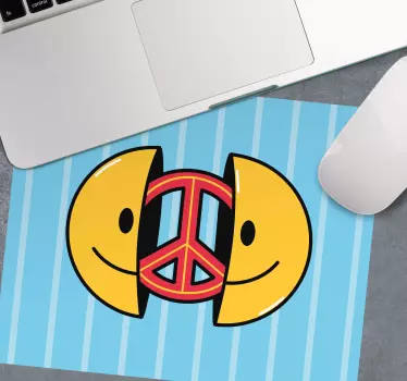 Musematte original lykkelig fredsymbol - Tenstickers