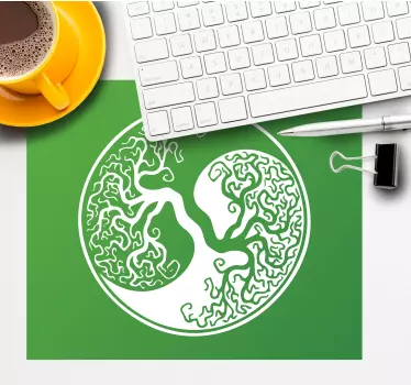 Musematte original med intrikat tre-design - Tenstickers