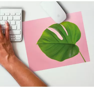 Musematte original monstera blad aksent - Tenstickers