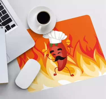 Musematte original morsom kokk pepper - Tenstickers