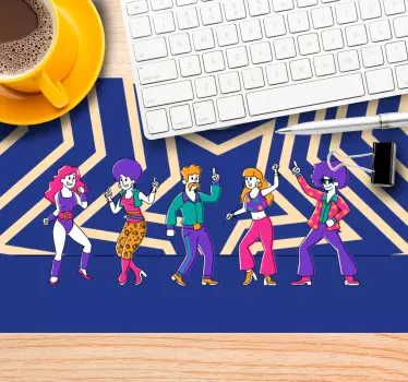 Musematte original retro dansefigurer - Tenstickers