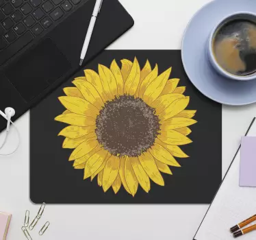 Musematte original solblomst blomsterdekorasjon - Tenstickers