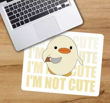 Musematte original søt andefigur - Tenstickers