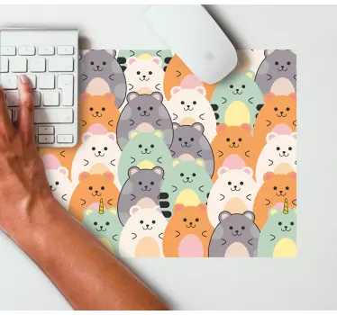 Musematte original søte dyrefjes - Tenstickers