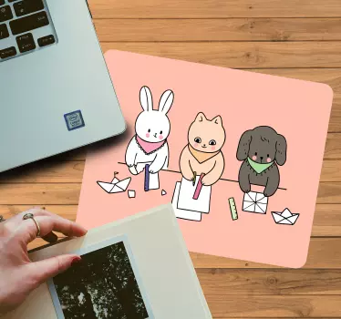 Musematte original søte dyrevenner - Tenstickers