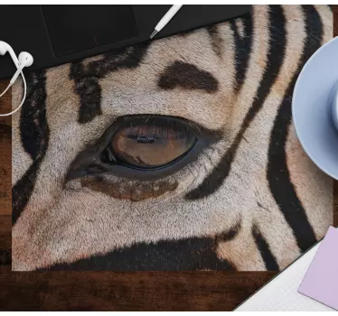 Musematte original tigerøye nærbilde - Tenstickers