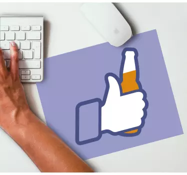 Musematte original tommel opp gest - Tenstickers