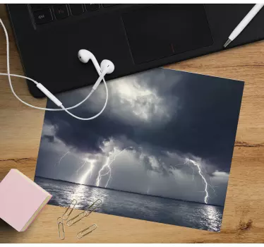 Musematte original tordenvær over havet - Tenstickers
