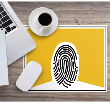 Musematte original unik fingeravtrykkform - Tenstickers