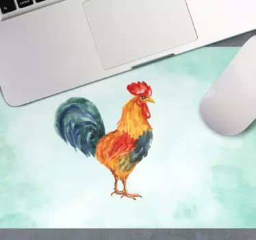 Realistisk farget tegning av hane originale musematte - Tenstickers