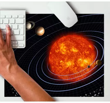 Representasjon av universet originale musematte - Tenstickers