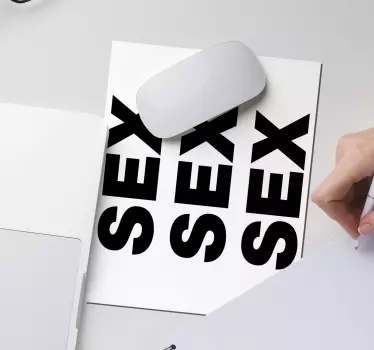 Kjønn original vinyl musematte - Tenstickers