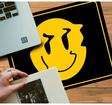 Smilende gult ikon musematte original - Tenstickers
