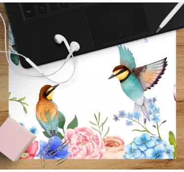 To fargerike fugler originale musematte - Tenstickers