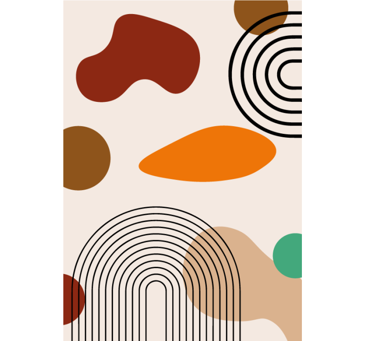 Boho buer rullegardin bad - Tenstickers