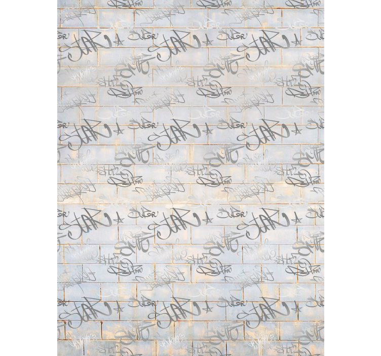 Grå graffiti rullegardin originale - Tenstickers