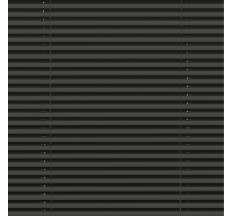 Svart persienner med hull rullegardin kjøkken - Tenstickers
