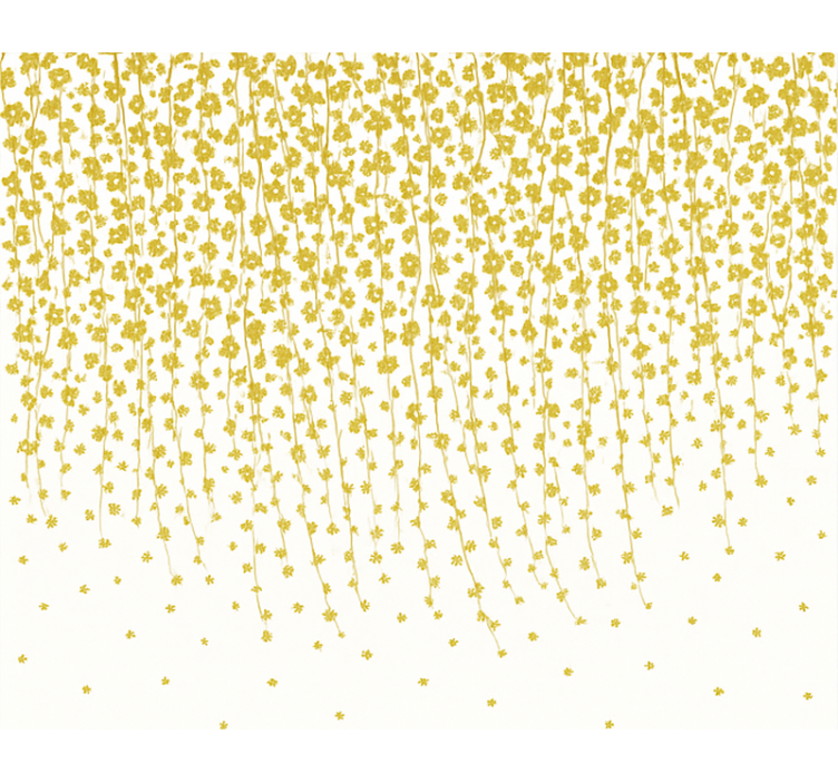 Blomster foss rullegardin bad - Tenstickers