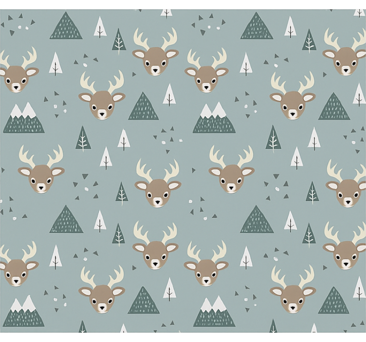 Nordisk kjære design rullegardin barn - Tenstickers