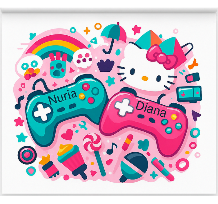 Tilpassede kattekontrollere rullegardin nerdere - Tenstickers