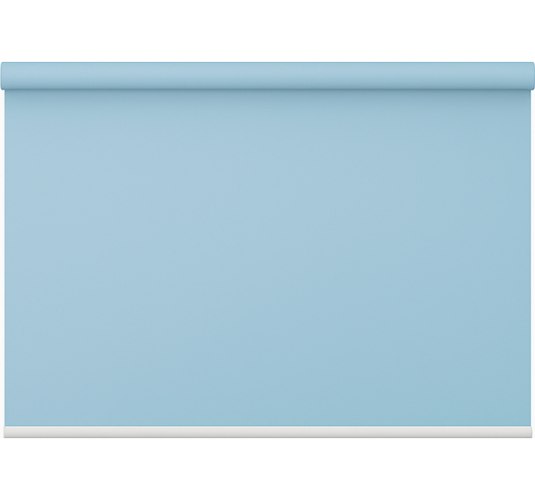 Himmelblå farge rullegardin ungdom - Tenstickers
