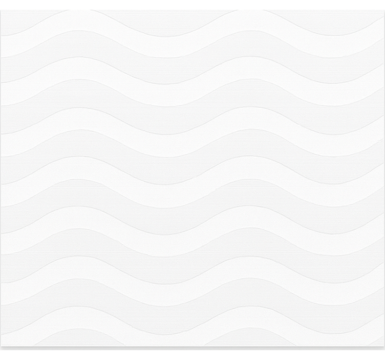 Hvite og grå bølger rullegardin ungdom - Tenstickers