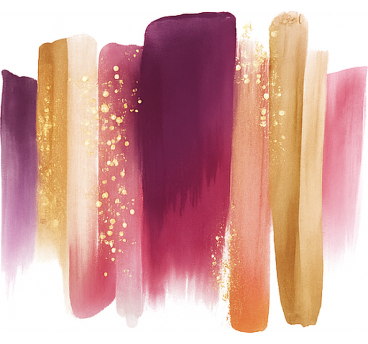 Abstrakte streker rullegardin ungdom - Tenstickers