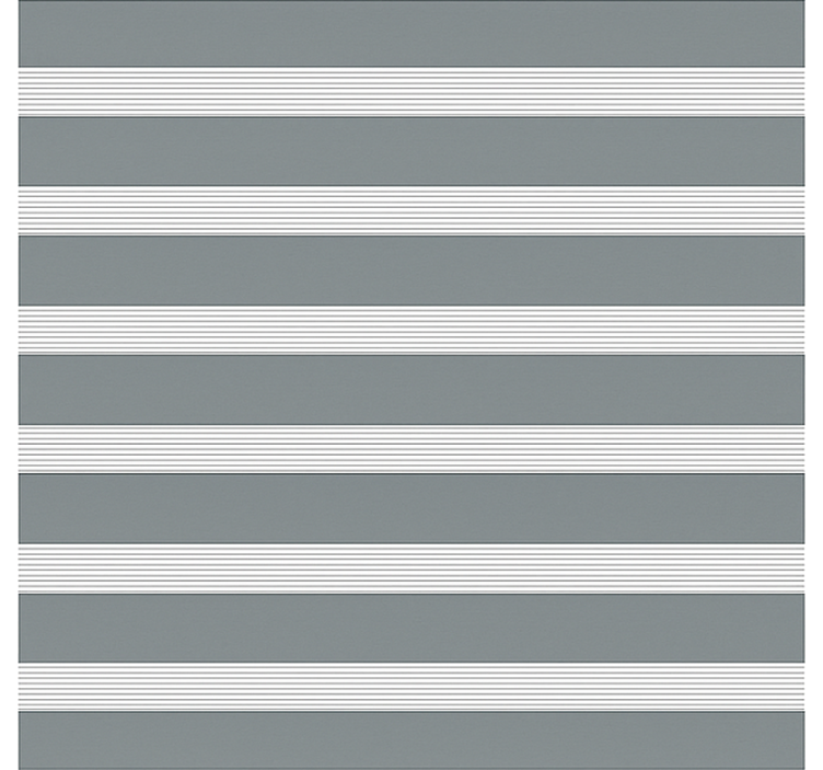 Grått stripete mønster rullegardin spiserom - Tenstickers