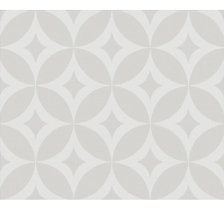 Geometrisk diamantmønster Rullegardiner Spisestue - Tenstickers