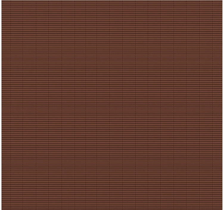 Sjokoladebrun bambuseffekt rullegardin spiserom - Tenstickers