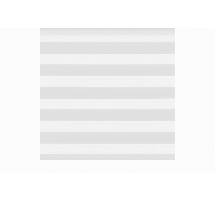 Gjennomsiktige hvite striper rullegardin spiserom - Tenstickers