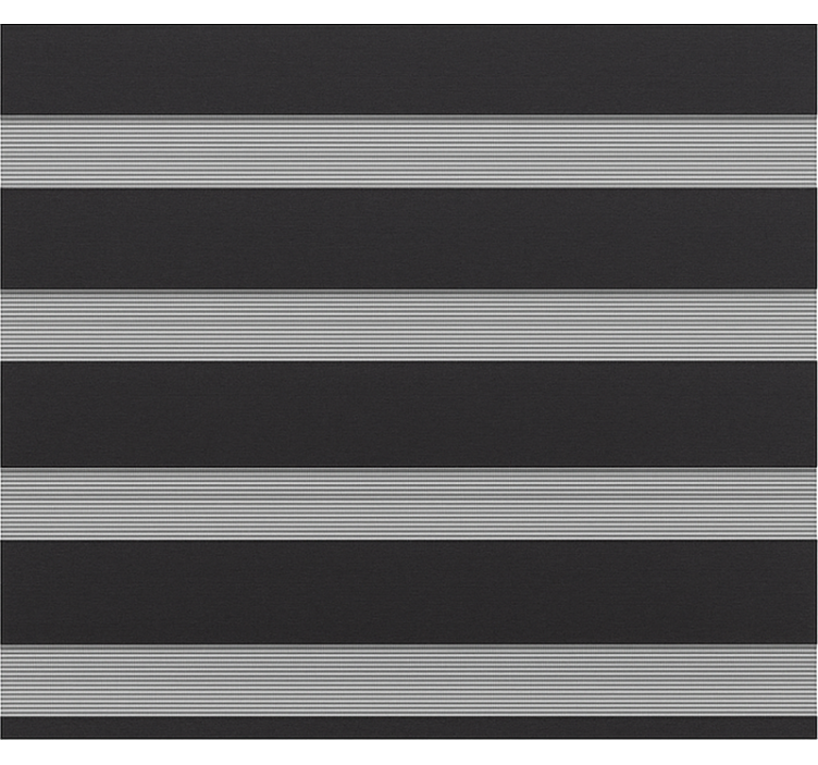 Rullegardin kontor trendy svart solbeskyttelse - Tenstickers