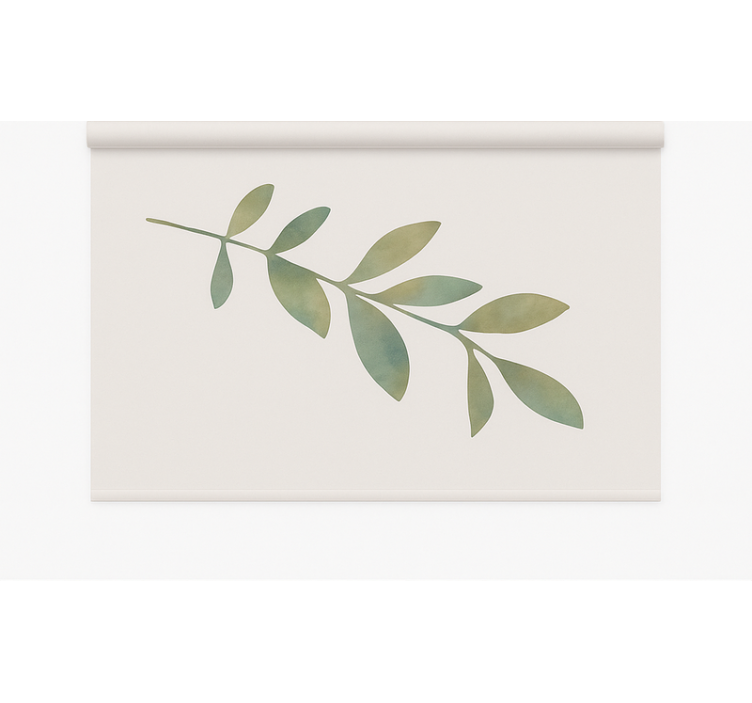 Store blad rullegardin kontor - Tenstickers