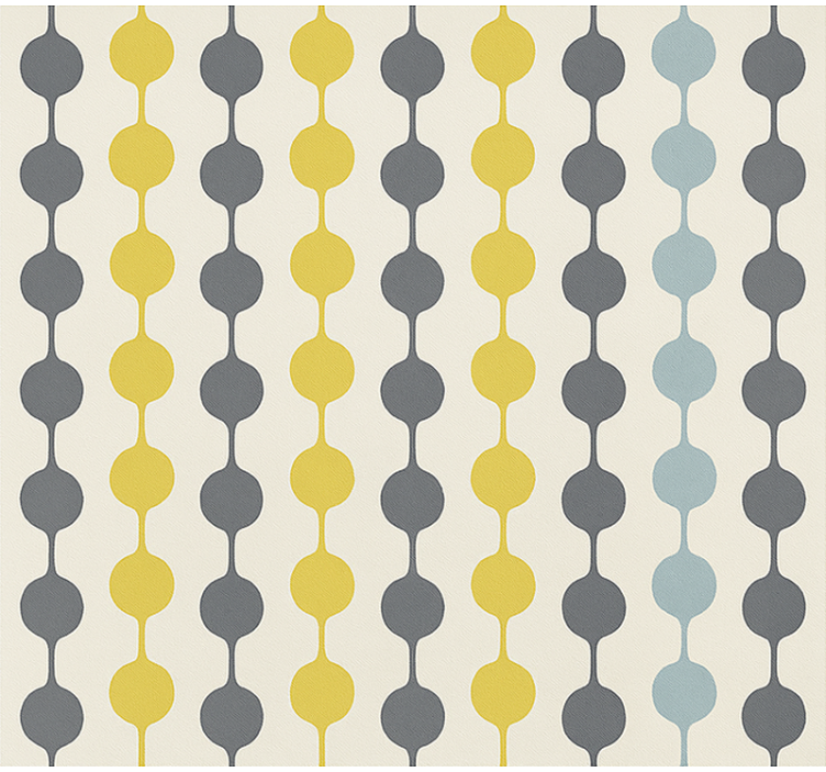 Rullegardin nordisk hengende fargerike sirkler - Tenstickers