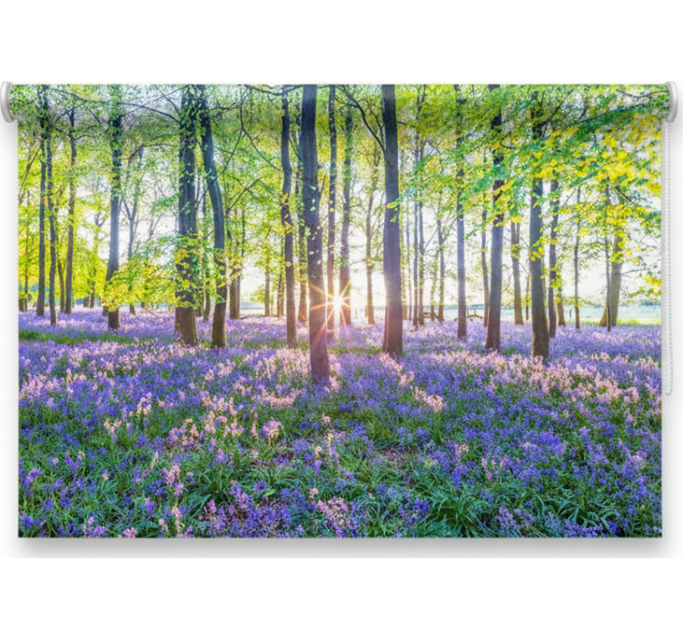 Rullegardin trær naturinspirert modernisme - Tenstickers