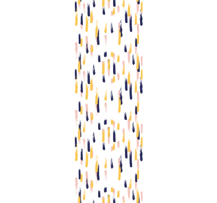 Rullegardin barn abstrakte moderne strøk - Tenstickers