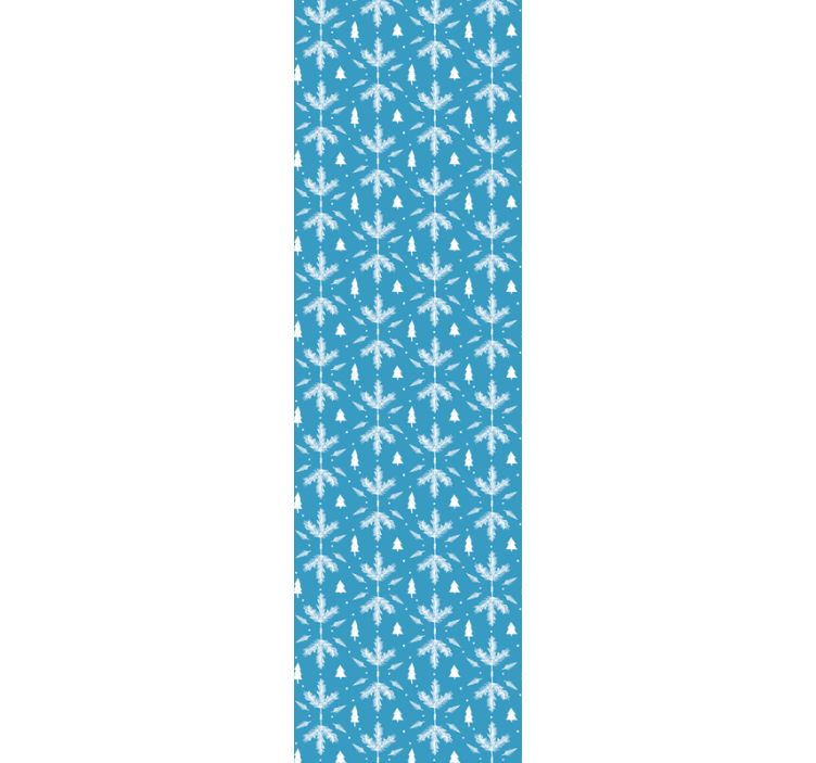 Rullegardin barn i nordisk stil blå - Tenstickers