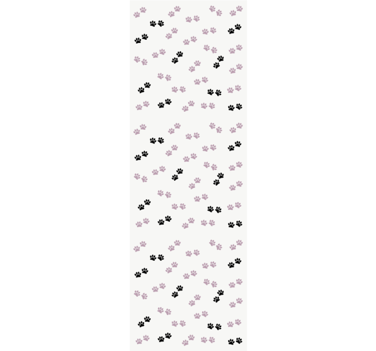 Rullegardin barn med kattepotemønster - Tenstickers