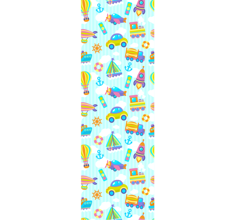 Rullegardin barn søtt bildesign - Tenstickers