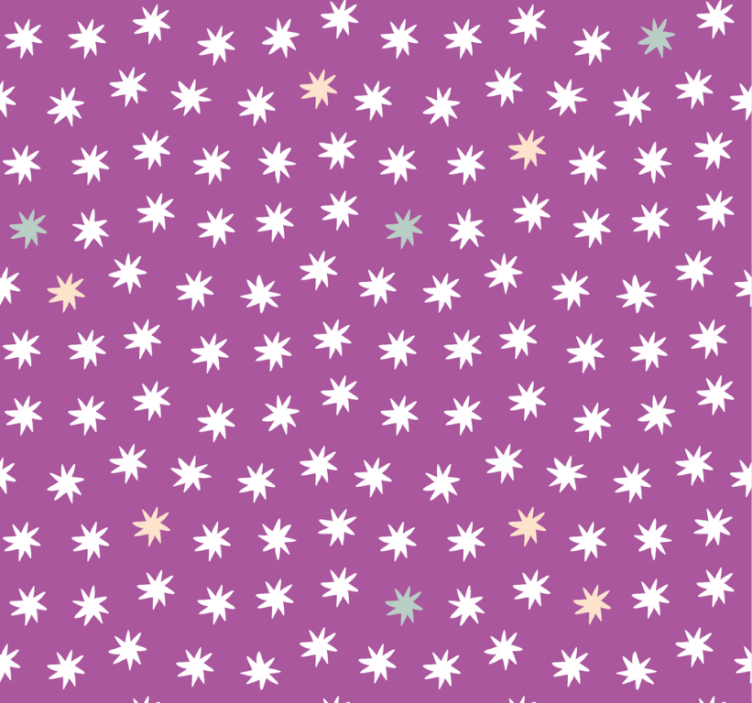 Rullegardin ungdom hvite stjerner til barn - Tenstickers