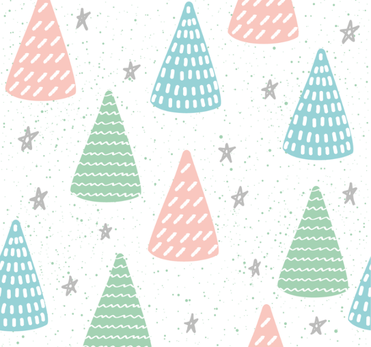 Rullegardin ungdom grå stjerner og stammer - Tenstickers