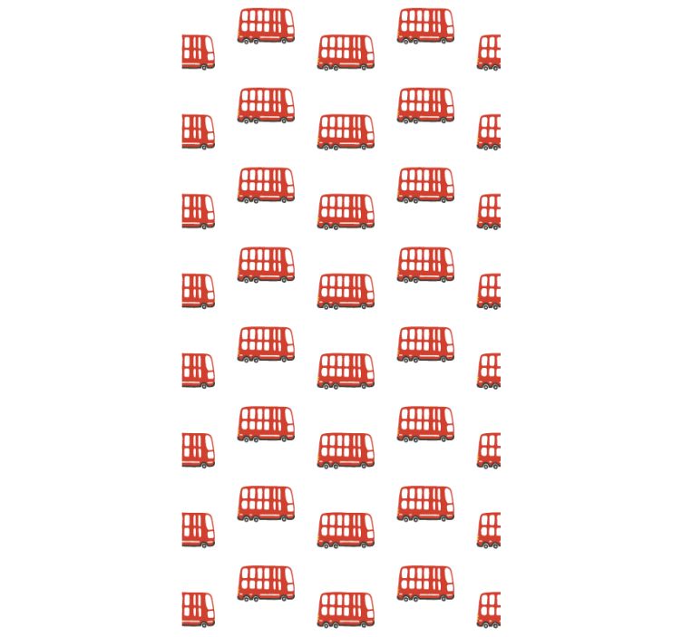 Rullegardin ungdom london bussmønster - Tenstickers