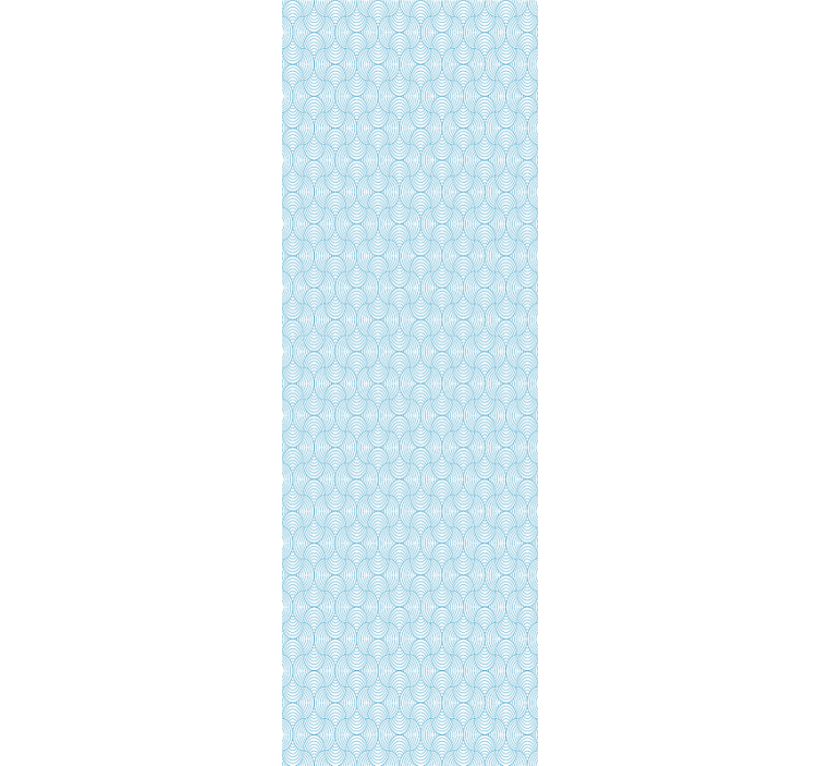Rullegardin moderne med bølgete mønster - Tenstickers