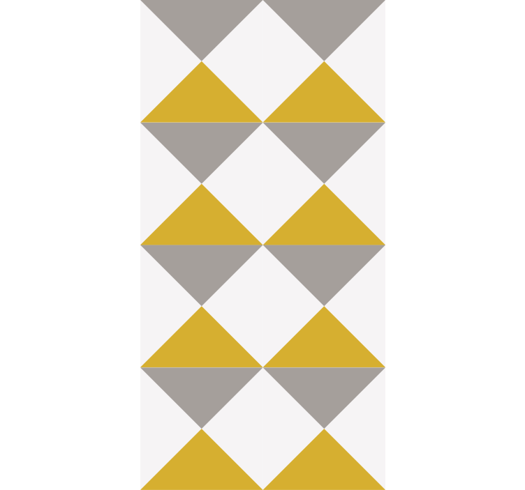 Rullegardin moderne glam fargeblokk - Tenstickers