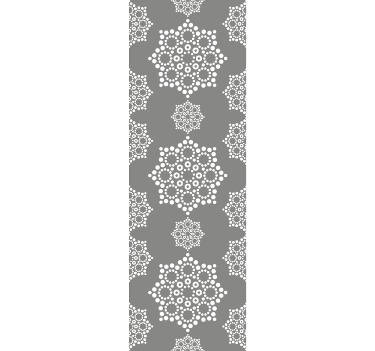 Rullegardin moderne mandala prikkemønster - Tenstickers