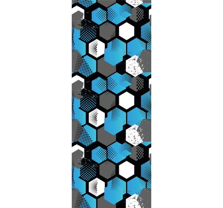 Rullegardin moderne abstrakt gradient fotballbakgrunn - Tenstickers