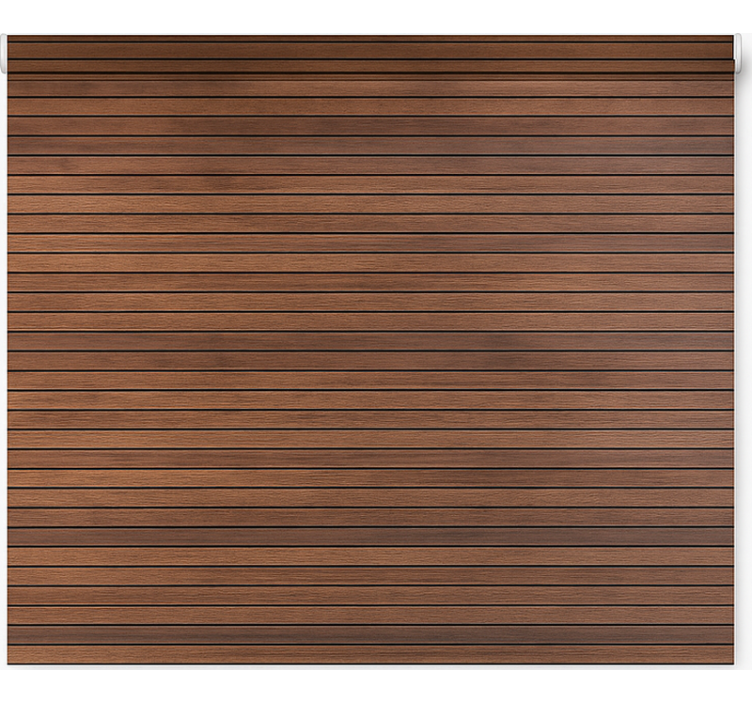 Parallel valnøtt trelameller rullegardin tekstur - Tenstickers