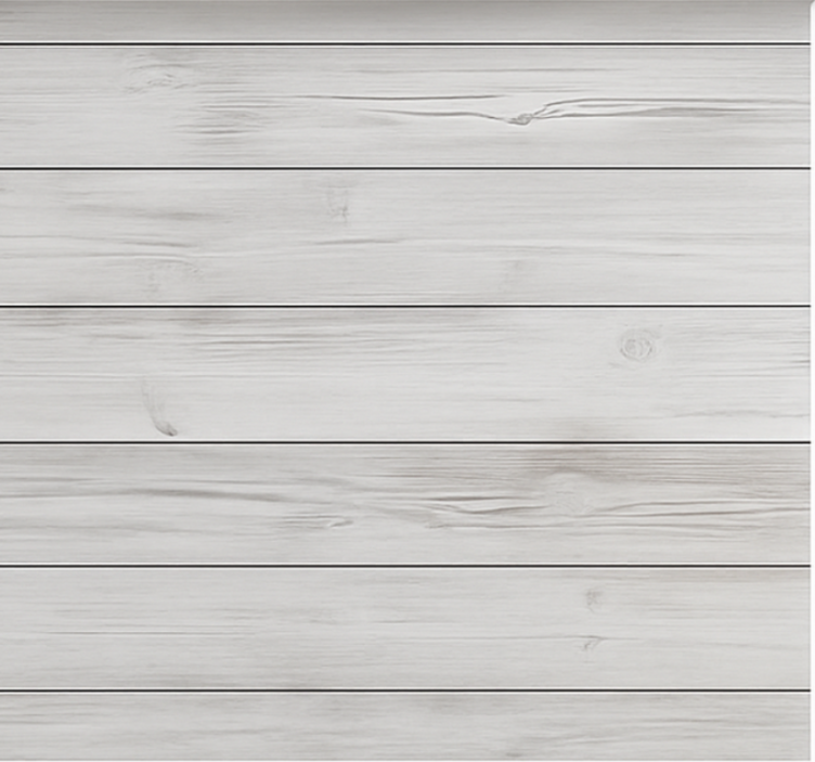 Horisontal hvitvasket tre rullegardin tekstur - Tenstickers
