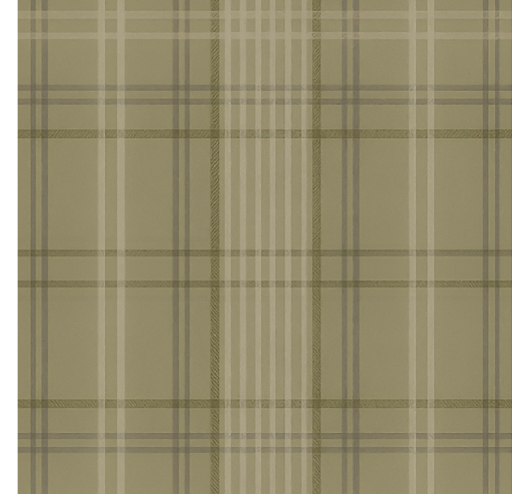 Rullegardin beige i 1960-talls grå olivenmønster - Tenstickers