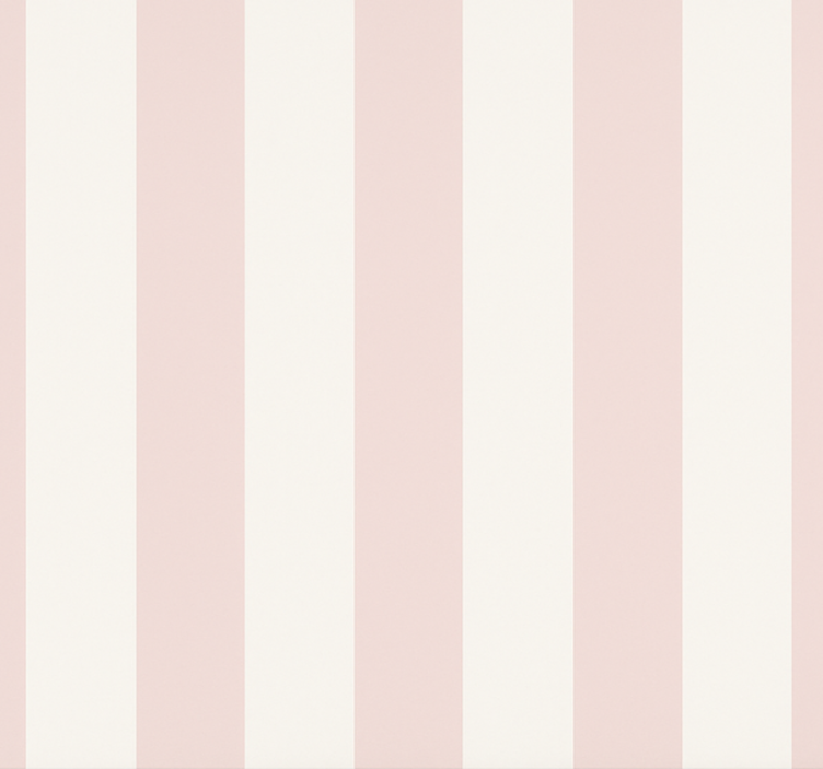Rosa rullegardin myk blush stripe - Tenstickers